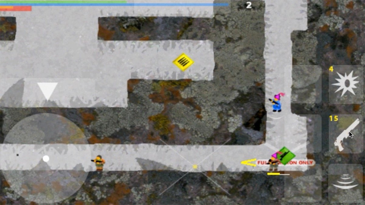 Shooty Dudes gameplay — close-quarters combat